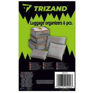 ORGANIZER PODRÓŻNY - 6 SZT. TRIZAND 23183