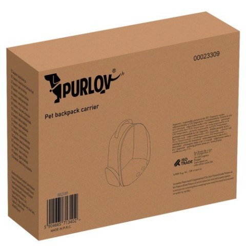 TRANSPORTER- PLECAK DLA KOTA/ PSA PURLOV 23309 TRANSPORTER- PLECAK DLA KOTA/ PSA PURLOV 23309