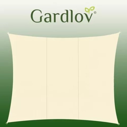 ŻAGIEL PRZECIWSŁONECZNY 4X3M- BEŻOWY GARDLOV 23144