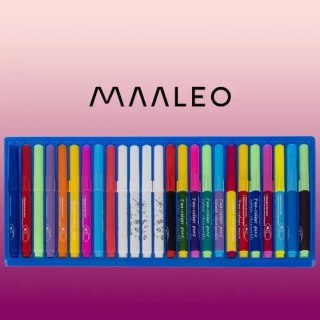 ZESTAW MARKERÓW - 25 SZT. MAALEO 23201