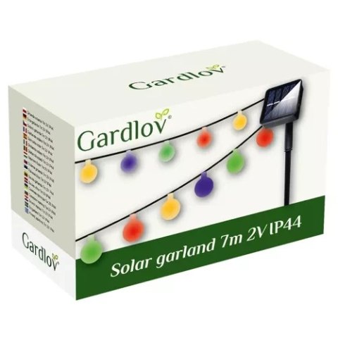 GIRLANDA SOLARNA 7M 2V IP44 GARDLOV 23865