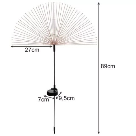 LAMPA OGRODOWA SOLARNA- DMUCHAWCE GARDLOV 23561