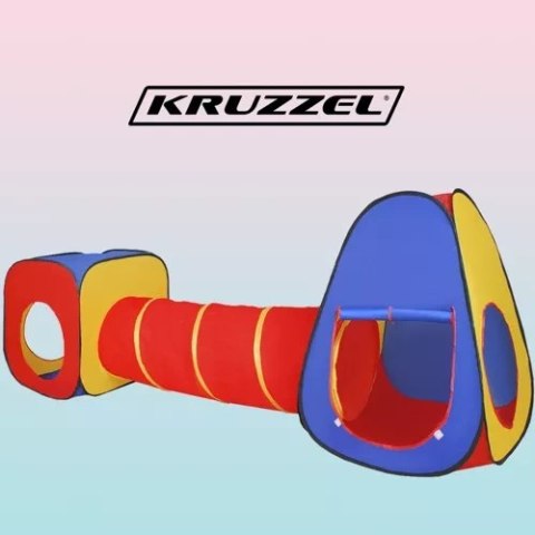 NAMIOT DLA DZIECI 3W1 KRUZZEL 23871 NAMIOT DLA DZIECI 3W1 KRUZZEL 23871