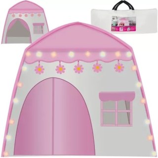 NAMIOT DLA DZIECI DOMEK + LAMPKI 23472
