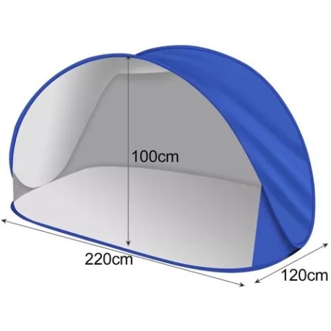NAMIOT PLAŻOWY 220X120X100CM TRIZAND 23862