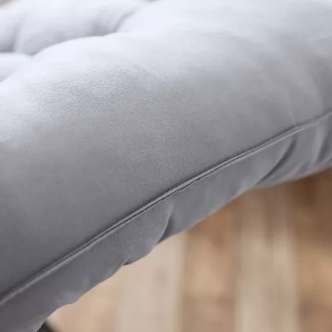 PODUSZKA PIKOWANA NA LEŻAK OGRODOWY SZARA 23490