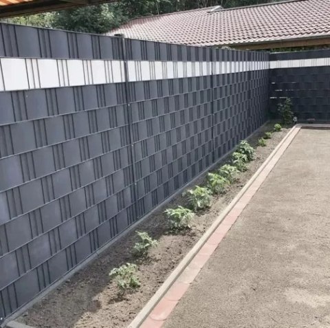TAŚMA OGRODZENIOWA 19CMX35M 450G/M2 ANTRACYT 23696