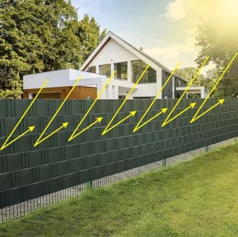 TAŚMA OGRODZENIOWA 19CMX35M 450G/M2 ZIELONA 23699