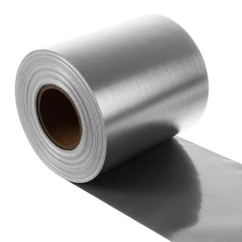 TAŚMA OGRODZENIOWA 19CMX35M 630G/M2 SZARA 23704