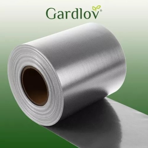 TAŚMA OGRODZENIOWA 19CMX35M 630G/M2 SZARA 23704