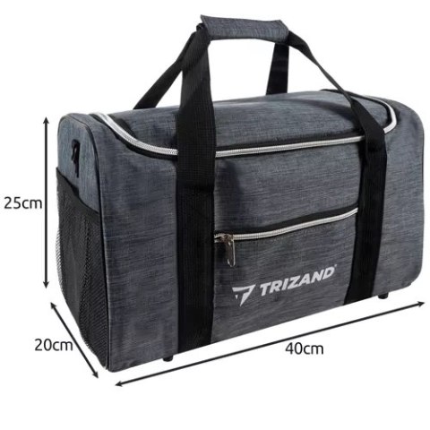 TORBA PODRÓŻNA 40X25X20CM TRIZAND 23635