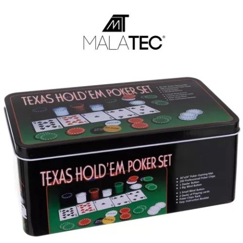 ZESTAW DO POKERA TEXAS 23539
