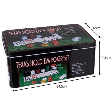 ZESTAW DO POKERA TEXAS 23539