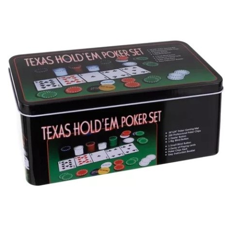 ZESTAW DO POKERA TEXAS 23539