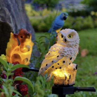 LAMPA OGRODOWA SOLARNA - SOWA GARDLOV 23847