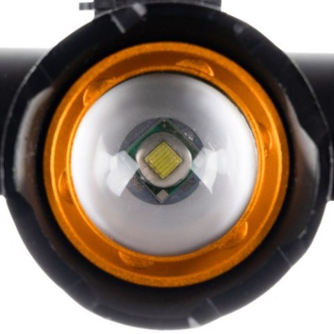 LAMPKA ROWEROWA T6 USB + TYLNE ŚWIATŁO 23681