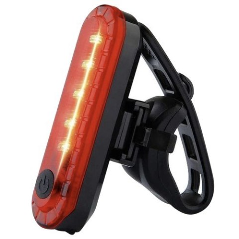 LAMPKA ROWEROWA T6 USB + TYLNE ŚWIATŁO 23681