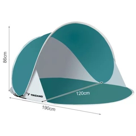 NAMIOT PLAŻOWY 190X86X120CM TRIZAND 23856