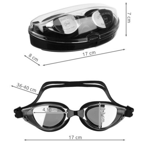 OKULARY PŁYWACKIE + AKCESORIA 23487
