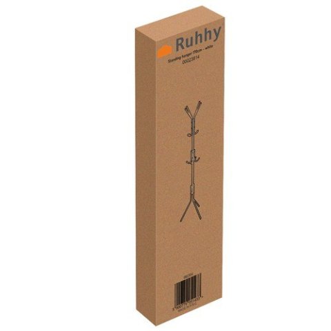 WIESZAK STOJĄCY 170CM - BIAŁY RUHHY 23814