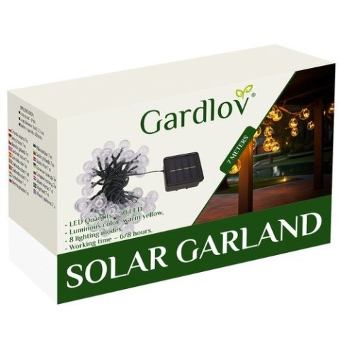 GIRLANDA SOLARNA 7M IP65 GARDLOV 24008