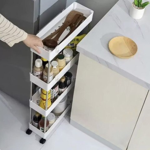 PÓŁKA KUCHENNA / ŁAZIENKOWA NA KÓŁKACH RUHHY 24291