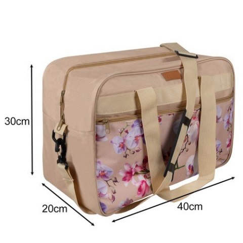 TORBA PODRÓŻNA 40X30X20CM TRIZAND 24255 TORBA PODRÓŻNA 40X30X20CM TRIZAND 24255