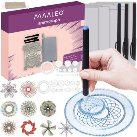 ZESTAW DO RYSOWANIA - SPIROGRAF MAALEO 24346
