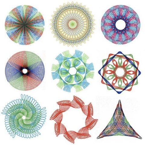 ZESTAW DO RYSOWANIA - SPIROGRAF MAALEO 24346