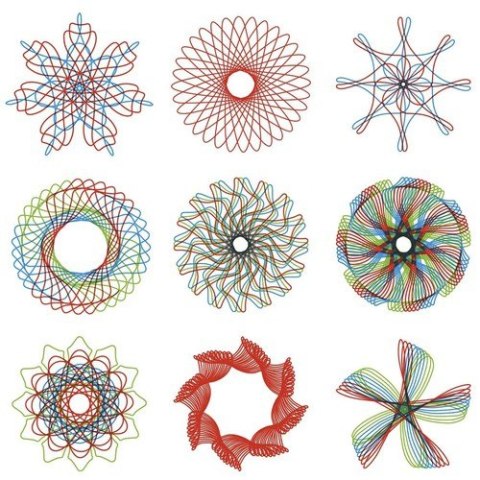 ZESTAW DO RYSOWANIA - SPIROGRAF MAALEO 24346