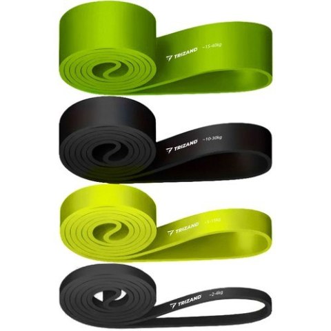 ZESTAW GUM DO ĆWICZEŃ- 4SZT. TRIZAND 24305