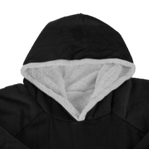 BLUZA XXL - KOC CZARNY RUHHY 24403