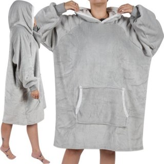 BLUZA XXL - KOC SZARY RUHHY 24402