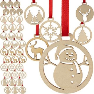 BOMBKI DREWNIANE- 36SZT. RUHHY 24855