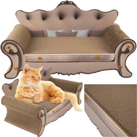 DRAPAK DLA KOTA - SOFA PURLOV 24285