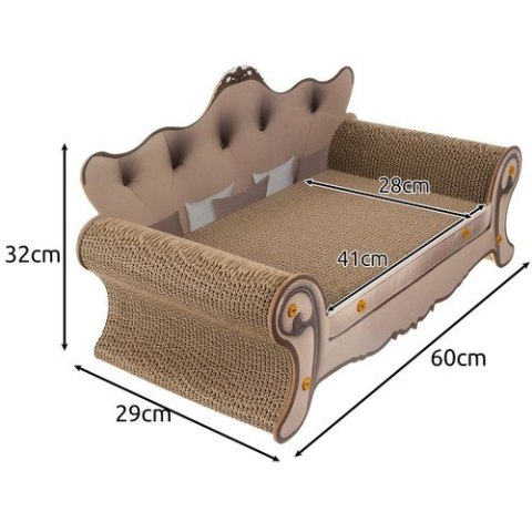 DRAPAK DLA KOTA - SOFA PURLOV 24285
