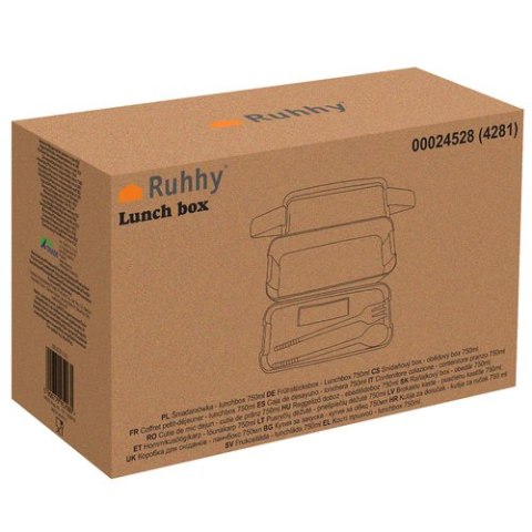 ŚNIADANIÓWKA - LUNCHBOX 750ML RUHHY 24528