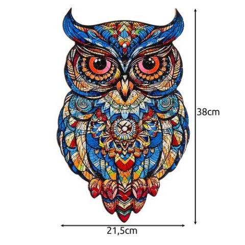 UKŁADANKA DREWNIANA- PUZZLE KRUZZEL 24551