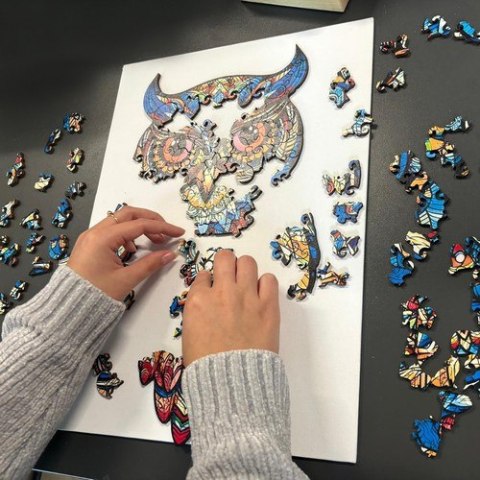 UKŁADANKA DREWNIANA- PUZZLE KRUZZEL 24551
