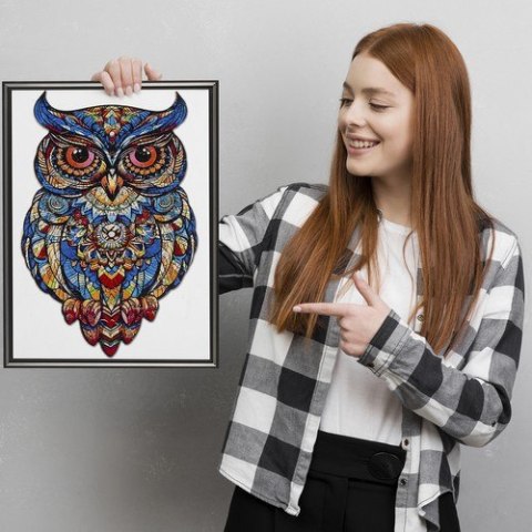 UKŁADANKA DREWNIANA- PUZZLE KRUZZEL 24551