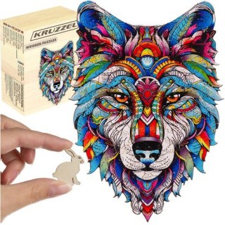 UKŁADANKA DREWNIANA- PUZZLE KRUZZEL 24552