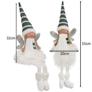 WRÓŻKA- FIGURKA ŚWIĄTECZNA SIEDZĄCA RUHHY 22339