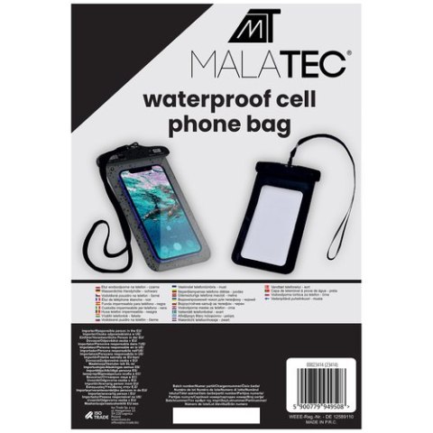 ETUI WODOODPORNE NA TELEFON - CZARNE 23414