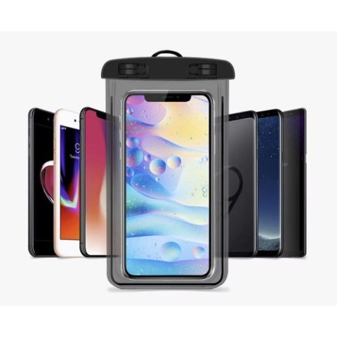 ETUI WODOODPORNE NA TELEFON - CZARNE 23414
