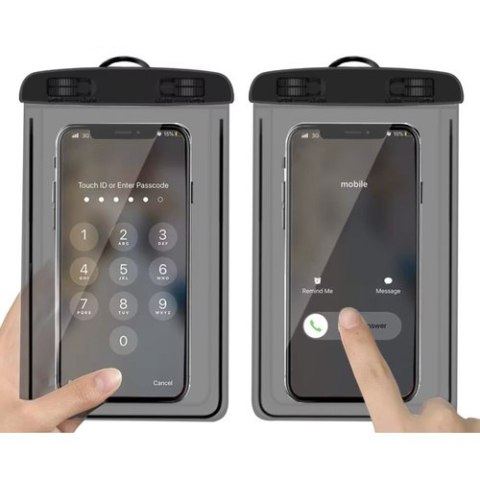 ETUI WODOODPORNE NA TELEFON - CZARNE 23414