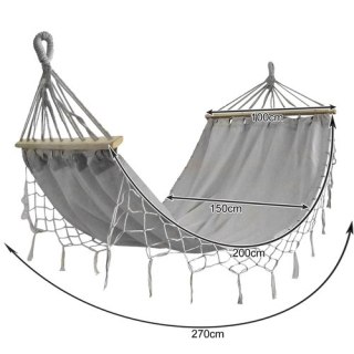 HAMAK OGRODOWY 200X150CM GARDLOV 25465