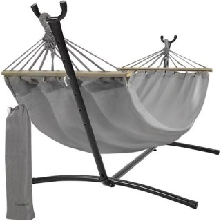 HAMAK OGRODOWY 200X150CM GARDLOV ZE STELAŻEM 25466