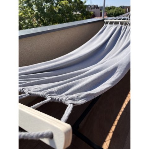 HAMAK OGRODOWY 200X150CM GARDLOV ZE STELAŻEM 25466