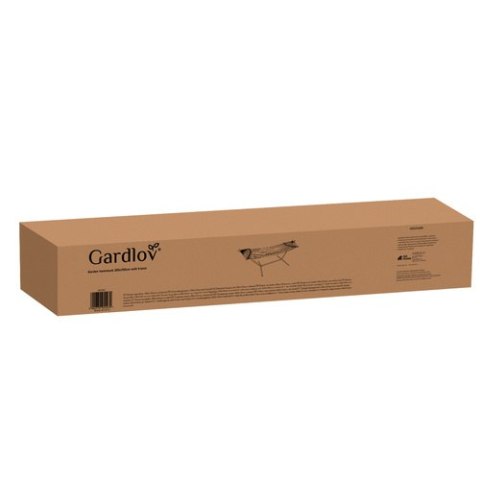 HAMAK OGRODOWY 200X150CM GARDLOV ZE STELAŻEM 25466