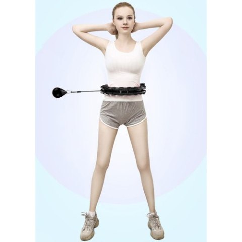 HULA HOP Z MASAŻEREM + OBCIĄŻNIK TRIZAND 25208